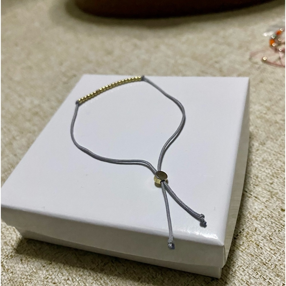 ✨Gold Beaded Adjustable Bracelet✨